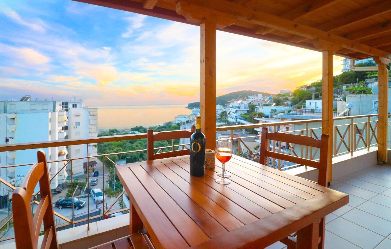 Lido Apartments Himare Ngoại thất bức ảnh