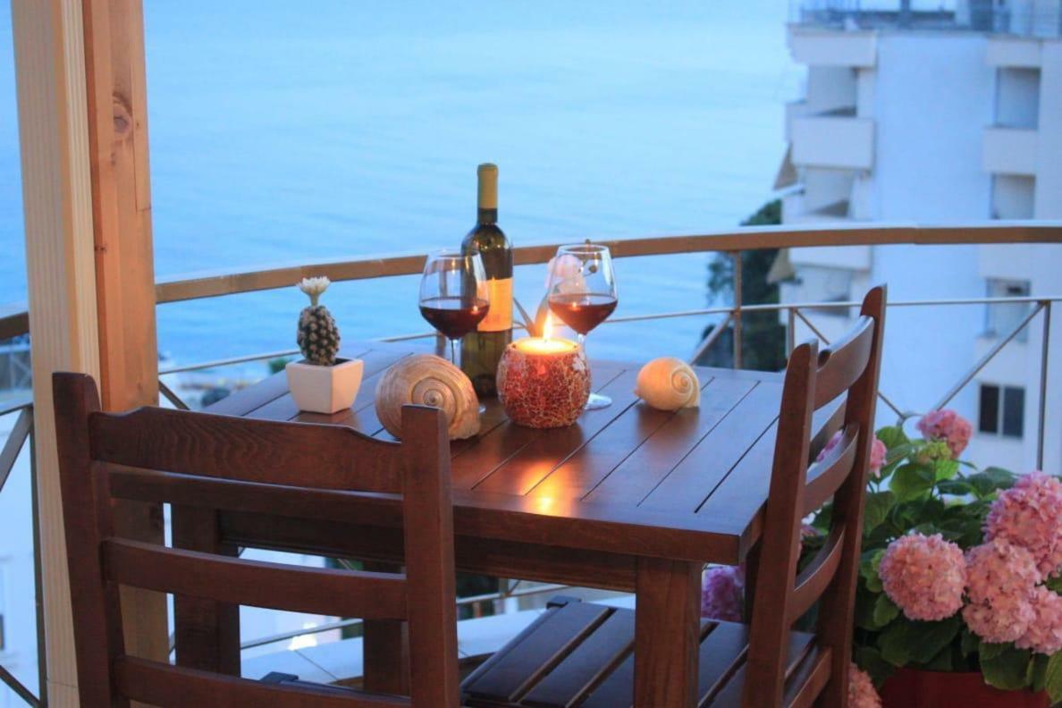 Lido Apartments Himare Ngoại thất bức ảnh